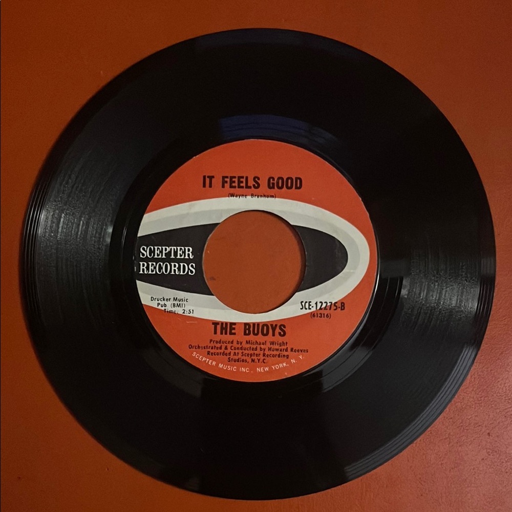 Scepter Records Vinyl The Buoys 45 rpm